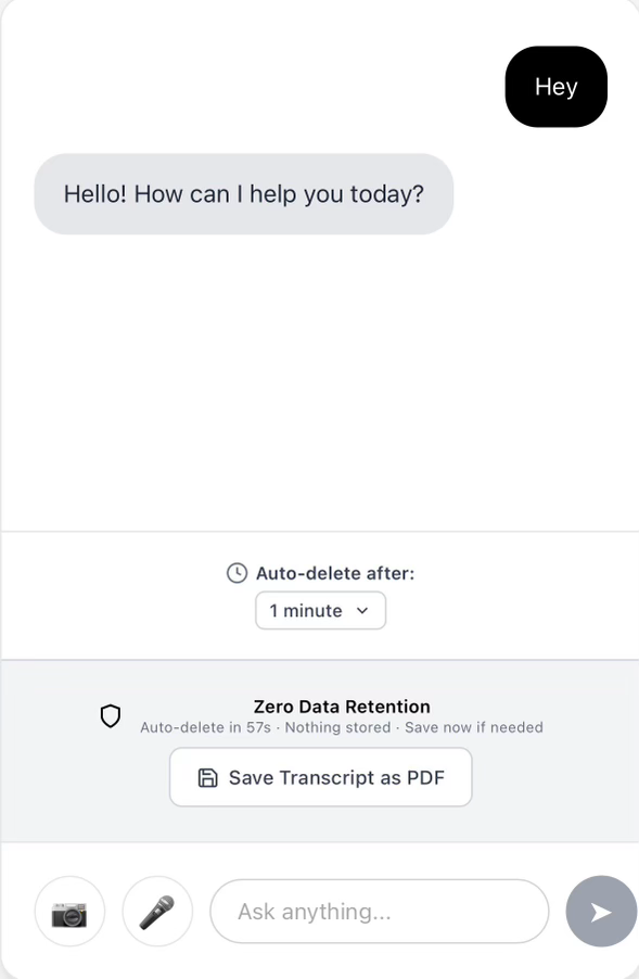 Step 2: Get instant responses